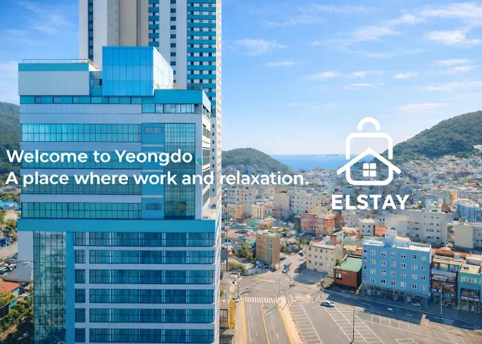 公寓式飯店 부산 엘스테이 El Long L 아르떼20 Off짚라인30 Off스릴10 Off 할인 釜山